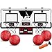 HYES 2 Player Basketball Game Dual Shot Over The Door Mini Basketball Hoop Indoor with Scoreboard Basketball Toy Gifts for Kids Boys Girls Adults Suit for BedroomOfficeOutdoorPool Black - Image 4