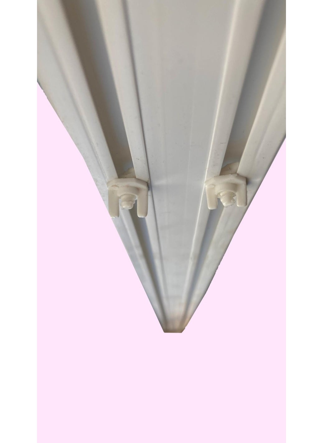 HELLOVE - Curtain Stop Curtain Roulette Cornice Stop Screw Curtain Holder 10 Pieces - Image 1