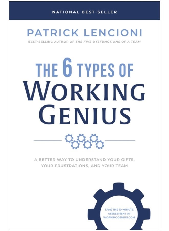 أنواع العبقرية الستة في العمل: طريقة أفضل لفهم مواهبك وإحباطاتك وفريقك - غلاف صلب