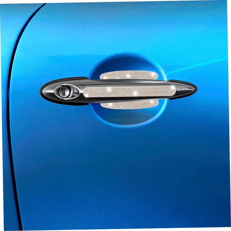 Rhinestone Car Door Handle Protector Scratch Resistant Film Easy Install - Image 4