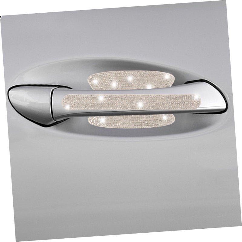 Rhinestone Car Door Handle Protector Scratch Resistant Film Easy Install - Image 3