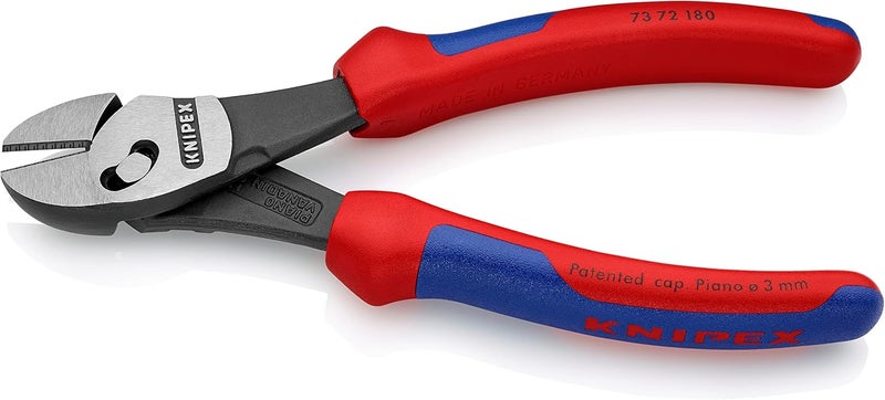 KNIPEX TwinForce High Performance Diagonal Cutters (180 mm) 73 72 180 BK - Image 2