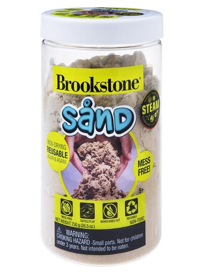 Brookstone Snd - Moldable Sand - 1.625 lbs (0.73 kg) - Ages 5+ - Image 1
