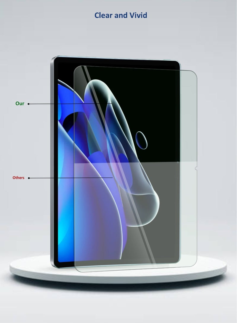 Techie Realme Pad X 10.95 2022 Inch HD Clear Tempered Glass Screen Protector Bubble Free Easy Installation - Image 5