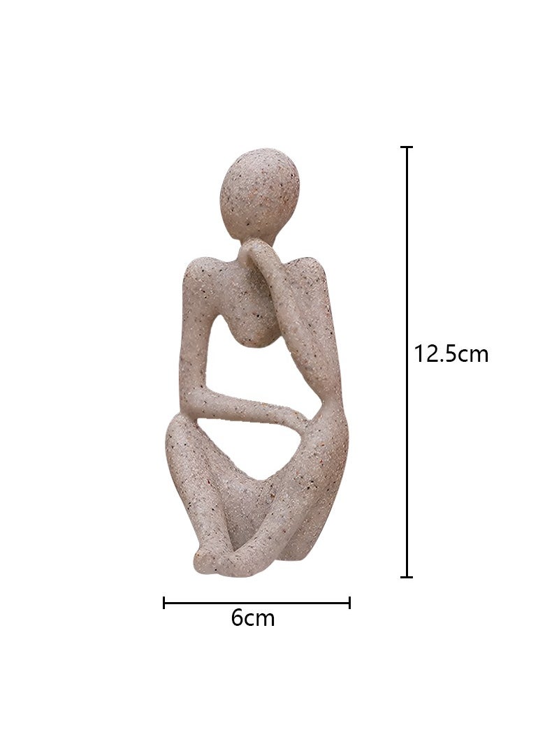 "The Meditative Figure" – Modern Art Home Decor Statue Perfect for living rooms, offices, and cafés. Available in a variety of colors and shapes, allowing you to create a stunning decorative arrangement.