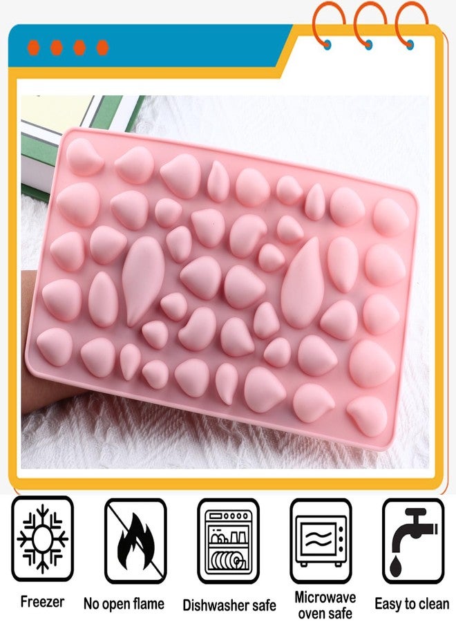 YIMINGMOLD قوالب سيليكون على شكل قطرات مطر من YIMINGMOLD لصنع حلوى الجيلي والشوكولاتة - Image 3