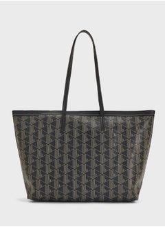 LACOSTE Monogram Top Handle Zip Over Tote  - Image 2