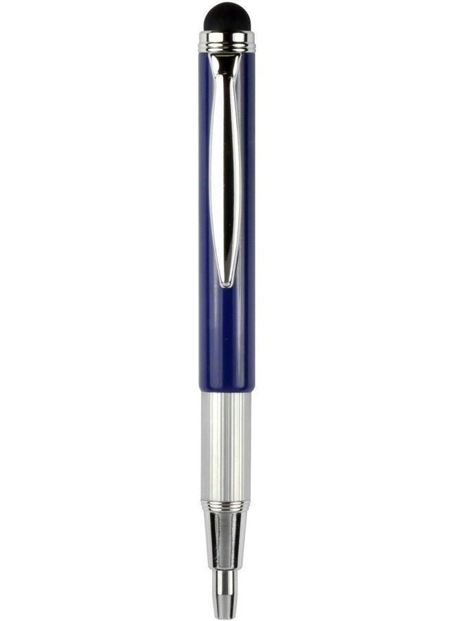 Zebra Pen Zebra Pen StylusPen Telescopic Ballpoint Pen, Medium Point, 1.0mm, Black Ink, Grey and Navy Barrels, 2-Count  - Image 3