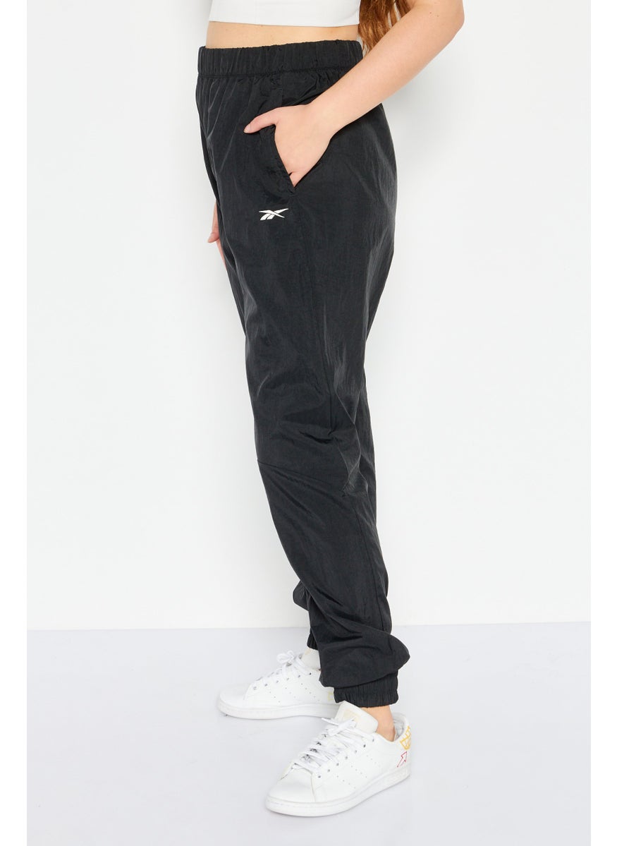 Reebok Women Sportswear Fit Training Track Pants, Black  - Image 3