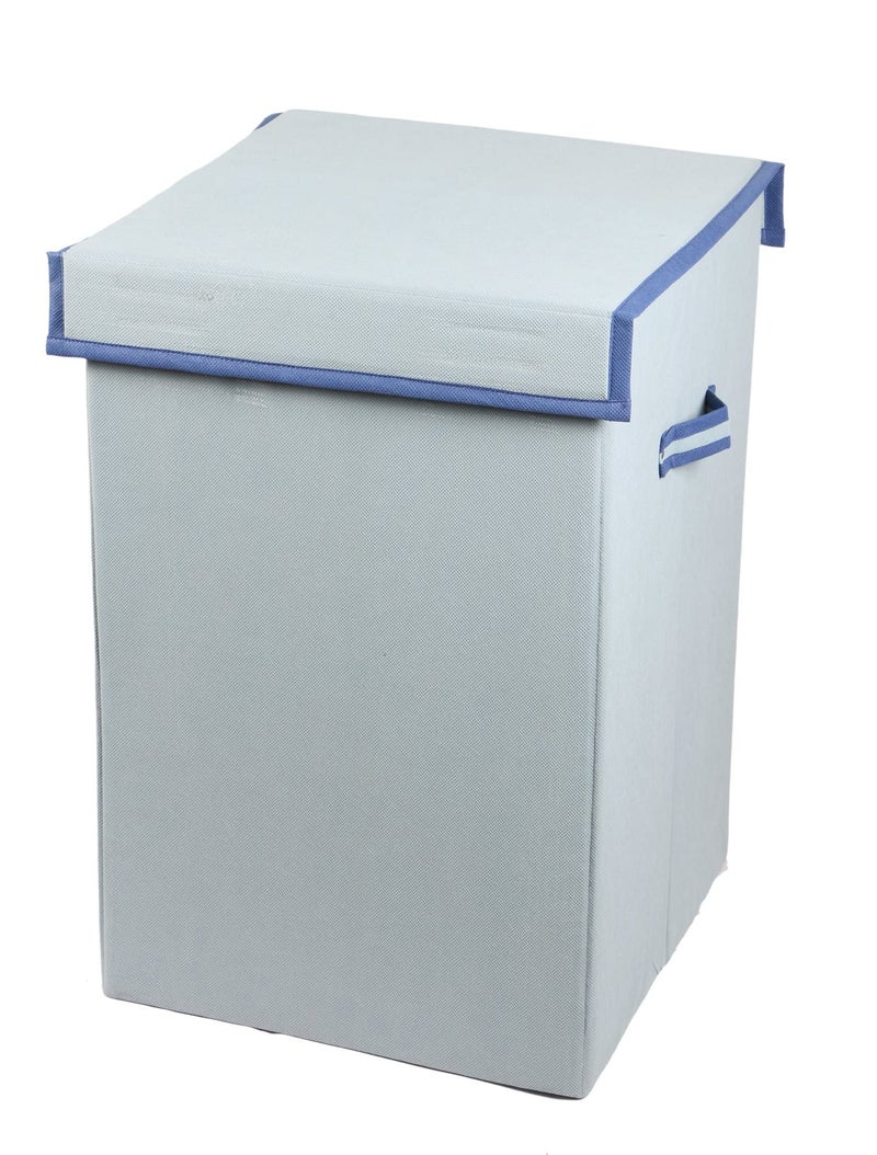 Shrey Creation Foldable Laundry Basket for Clothes, Toy Storage Bags, Cloth Storage Bin Bag with Lid and Handle. (Grey) - Image 5