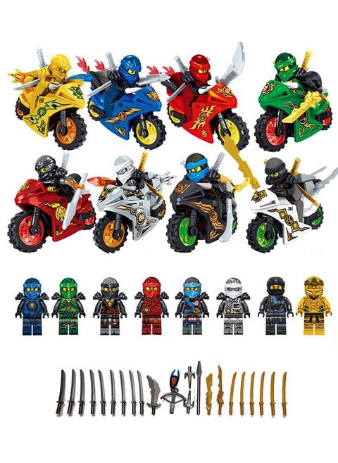24Pcs Ninja Core Minifigure Combo Pack