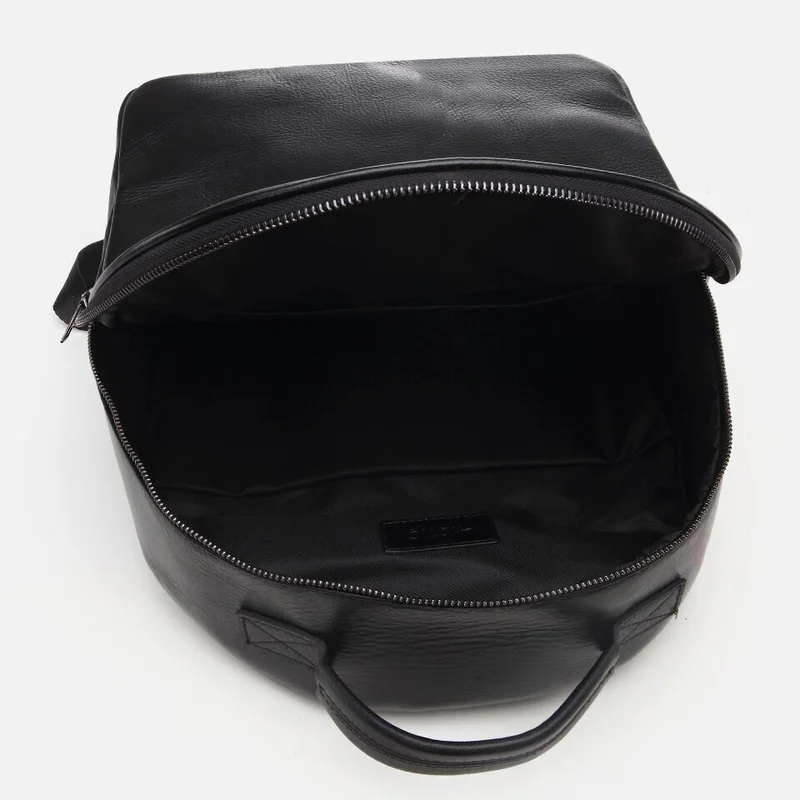 Hotiç 04CAH280740A100 Genuine Leather Black Men's Backpack