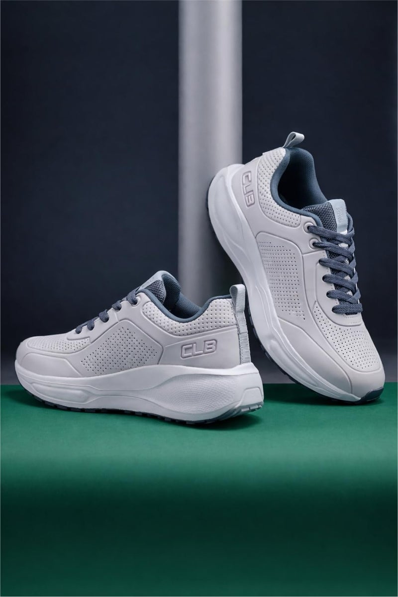 Columbus Sonatina Running Shoes|Walking Shoes| Training & Gym Shoe | Outdoors Shoe for Men L.Gray & D.Gry (07) - Image 2