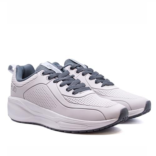 Columbus Sonatina Running Shoes|Walking Shoes| Training & Gym Shoe | Outdoors Shoe for Men L.Gray & D.Gry (07) - Image 1