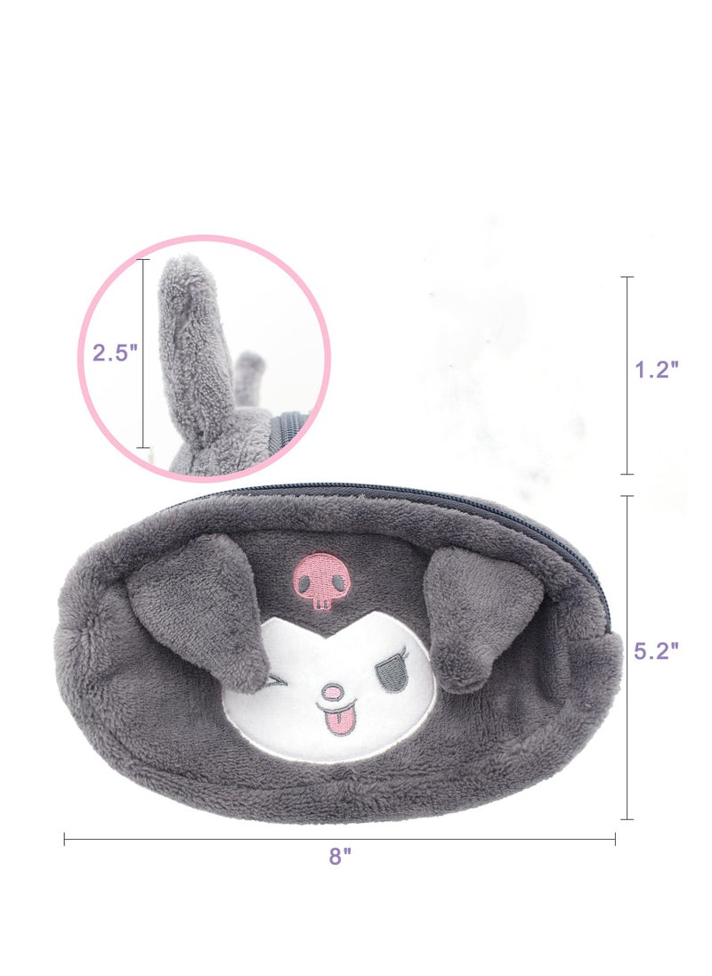 Excefore - Adorable Kawaii Pencil Case - Cute Anime School Supplies for Girls and Women - Japanese Pencil Bag with Cartoon Design - Fun and Functional Stationery Pouch Gift - Image 1
