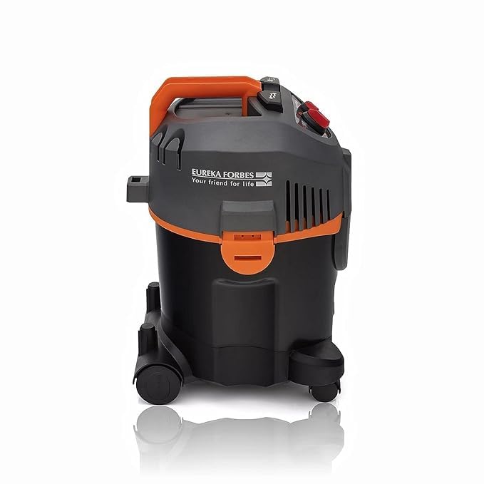 Eureka WD X2 Wet Dry Vacuum Cleaner 1400 Lmin Blower 2300 mmwc Suction Power AutoClean Filter Smart LED Alerts MultiSurface Cleaning 1Year Warranty Orange Black  - Image 2