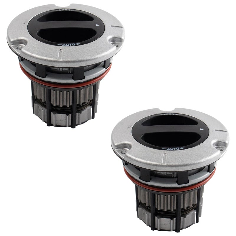 TRQ 2 Piece Front Locking Hub Set 4WD Compatible with 20062010 Ford F250F350F450 Super Duty F550 Super Duty - Image 2