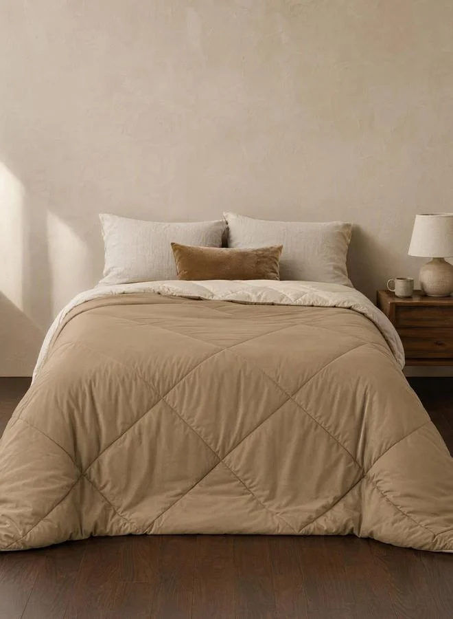 Styli 1-Piece Solid Comforter, Micro Fiber Single 90X100 Inches