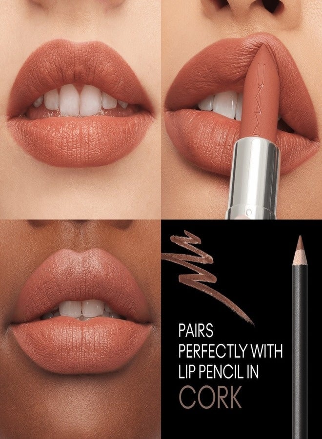 MAC Cosmetics M·A·Cximal Silky Matte Lipstick – Warm Teddy Silky Matte Lipstick with 12HR Wear & Moisture 3.5g - Image 2