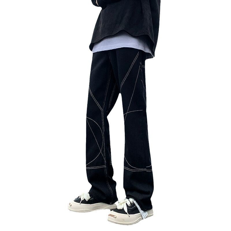 Unisex Casual Daily Denim Jeans - Image 5
