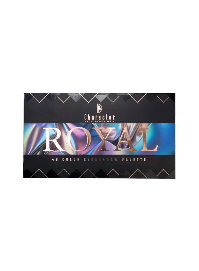 كاركتر Character Royal 48 Color Eyeshadow Palette ROE001