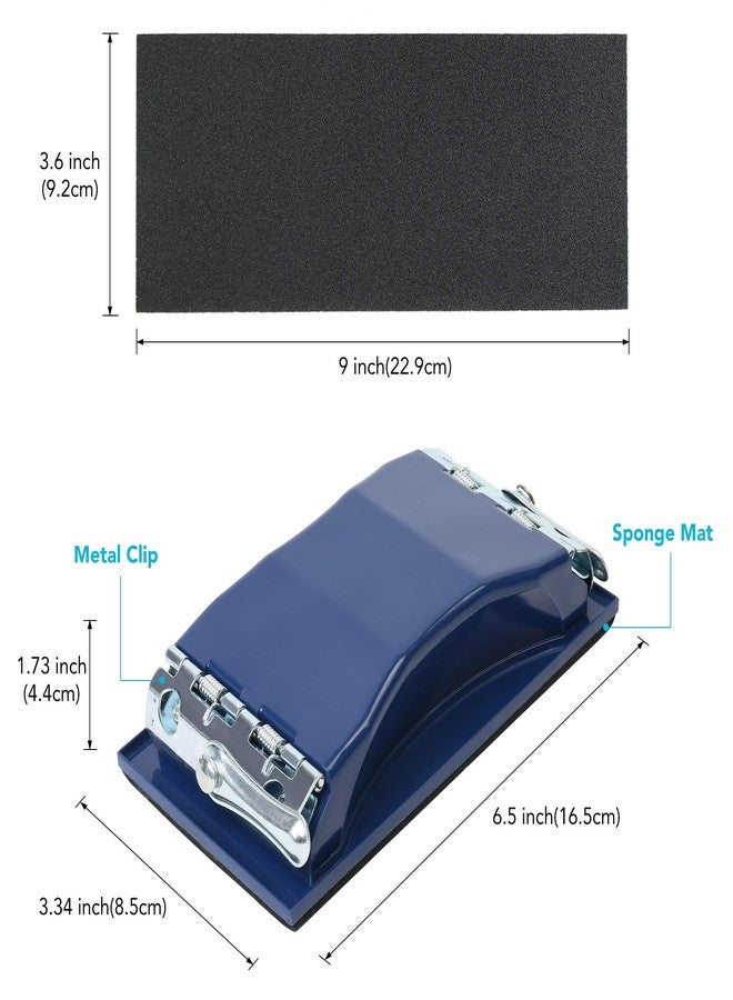 LotFancy Sandpaper 60 to 5000 Grit, 108PCS, 9 x 3.6” Dry Wet Sand Paper with Sanding Block, Silicon Carbide Sanding Sheet Assortment, for Automotive Metal Wood Furniture Polishing Finishing Buffing - Image 5