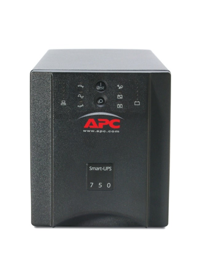 APC Smart-UPS 750VA / 500W Tower Line-Interactive 230V (Renewed) with New Battery 6x IEC C13 + 2x Jumpers USB & Serial Ports Sine Wave Output  Reliable Power Backup - Image 1