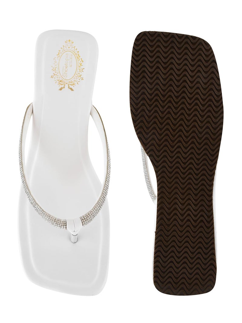 Shoetopia أحذية شوتوبيا للنساء والفتيات بكعب عريض مع حزام - Image 5
