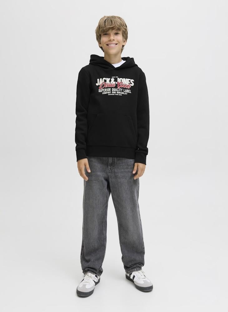 Jack & Jones Junior Kids Logo Hoodie - Image 4
