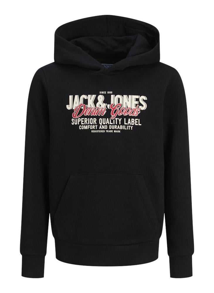 Jack & Jones Junior Kids Logo Hoodie - Image 5