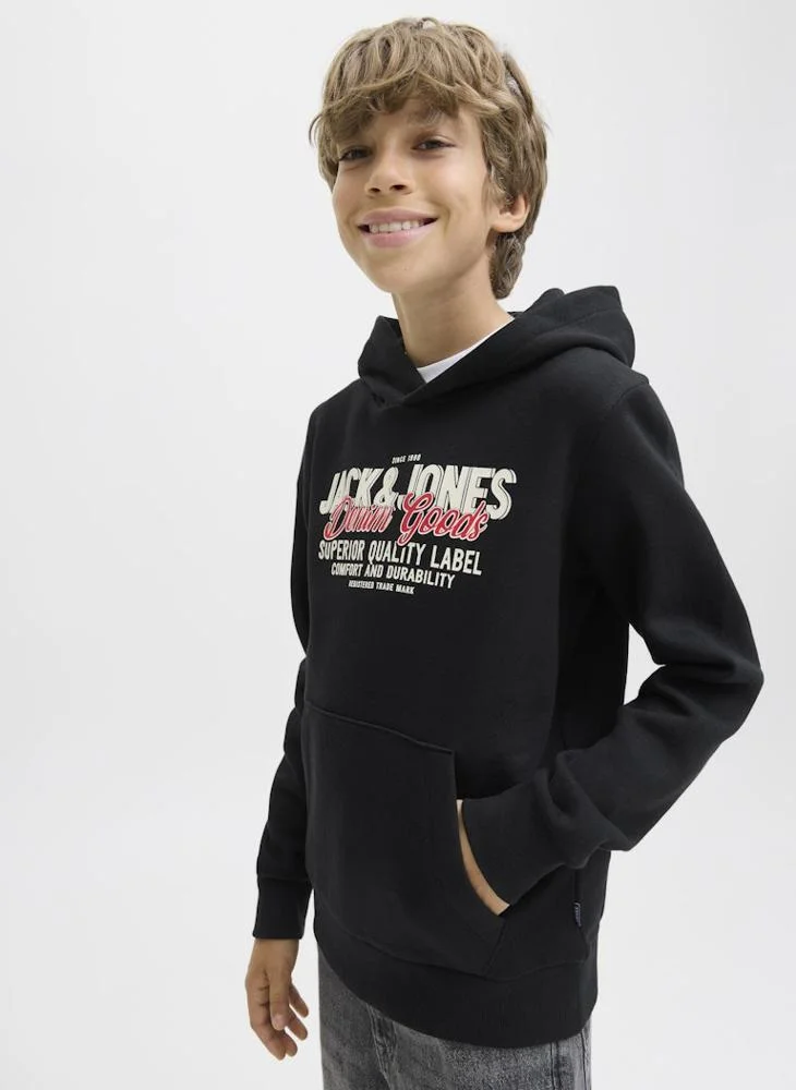 Jack & Jones Junior Kids Logo Hoodie