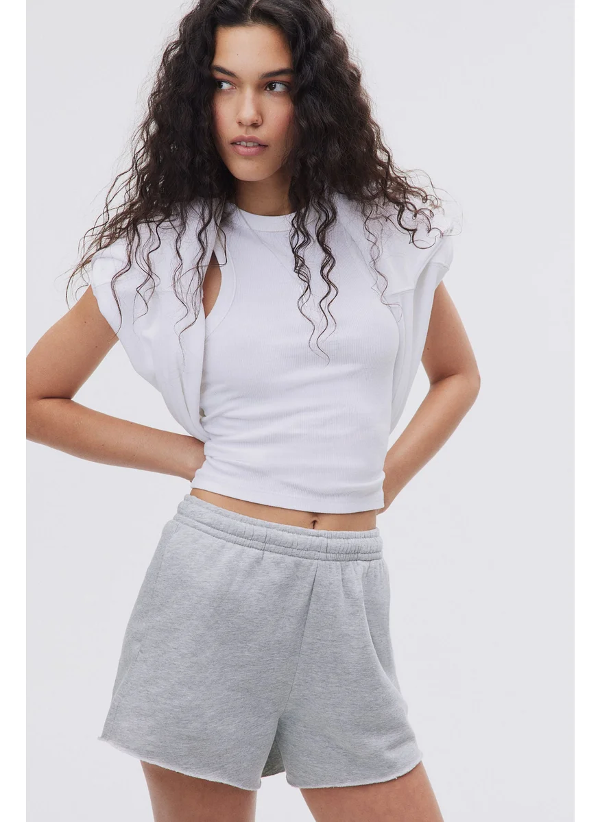 H&M High Waist Sweatshort