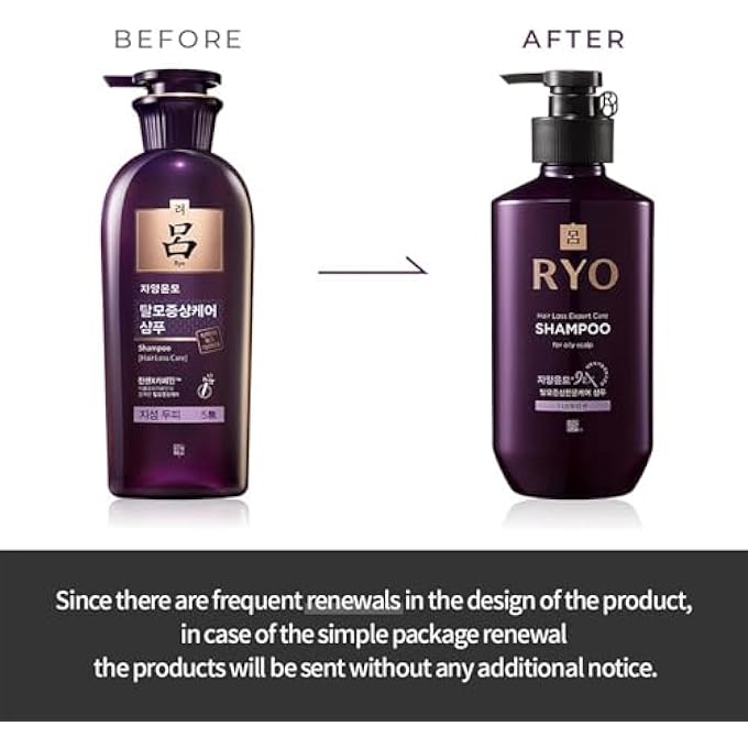 Ryo E KOREAN JAYANG SHAMPOO FOR OILY SCALP PURPLE 400ML BY - Image 3