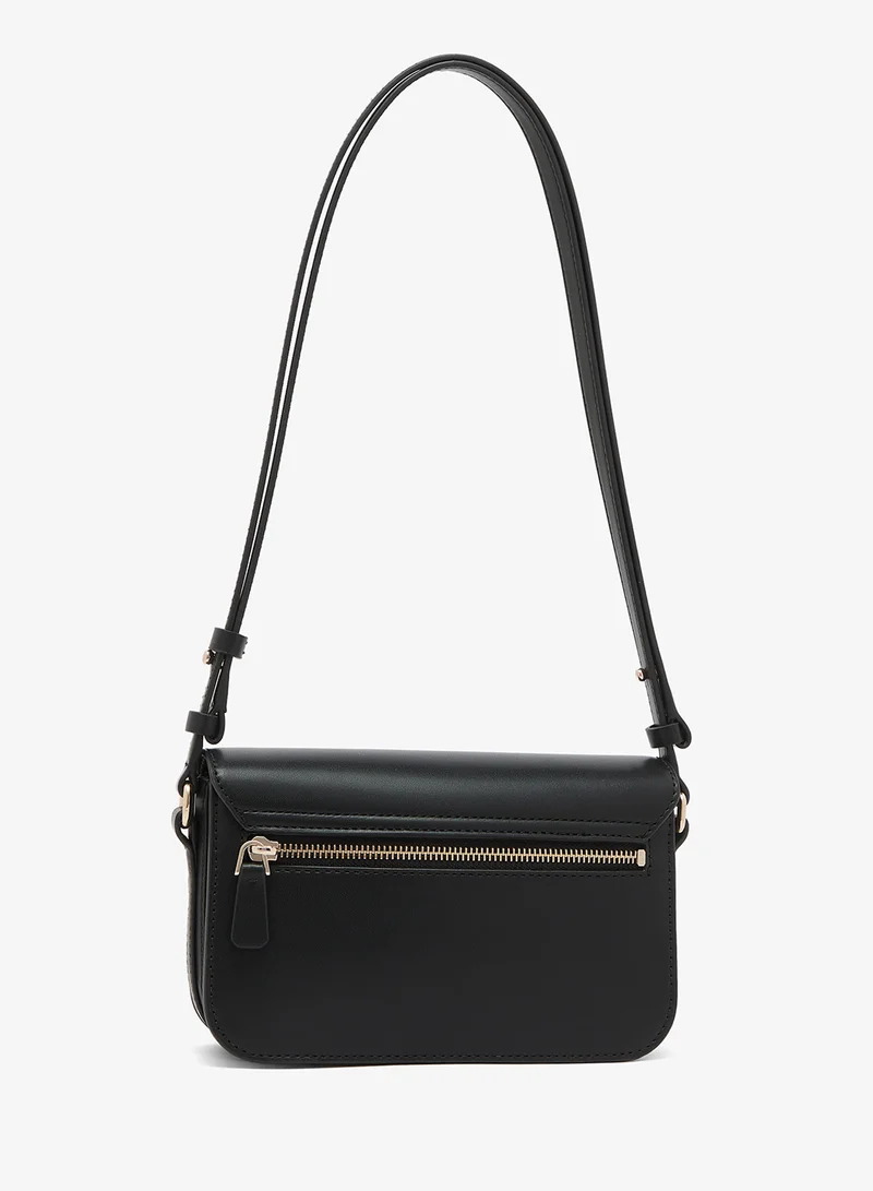 Guess Janie Flap Over Convertible Crossbody Bag