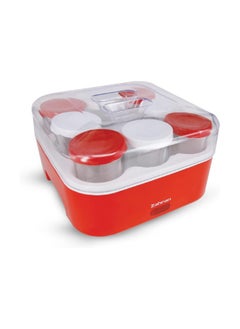 Zahran Zahran Yogurt Maker 2724743224339 Red/Clear/White  - Image 1