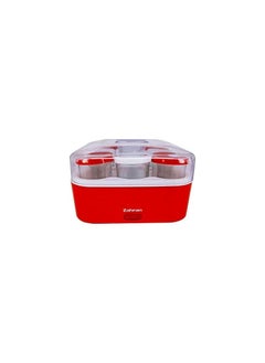 Zahran Zahran Yogurt Maker 2724743224339 Red/Clear/White  - Image 2