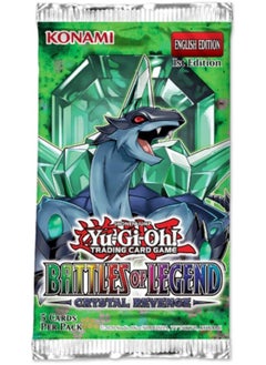 Konami Yu-Gi-Oh! TCG: Battles Of Legend: Crystal Revenge Single Pack (Assorted 1 Piece)  - Image 2
