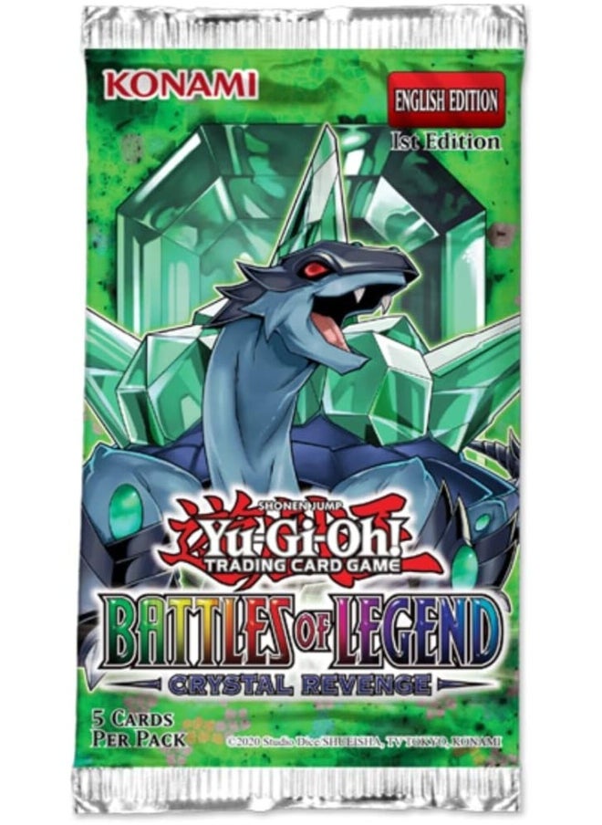 Konami Yu-Gi-Oh! TCG: Battles Of Legend: Crystal Revenge Single Pack (Assorted 1 Piece)  - Image 2