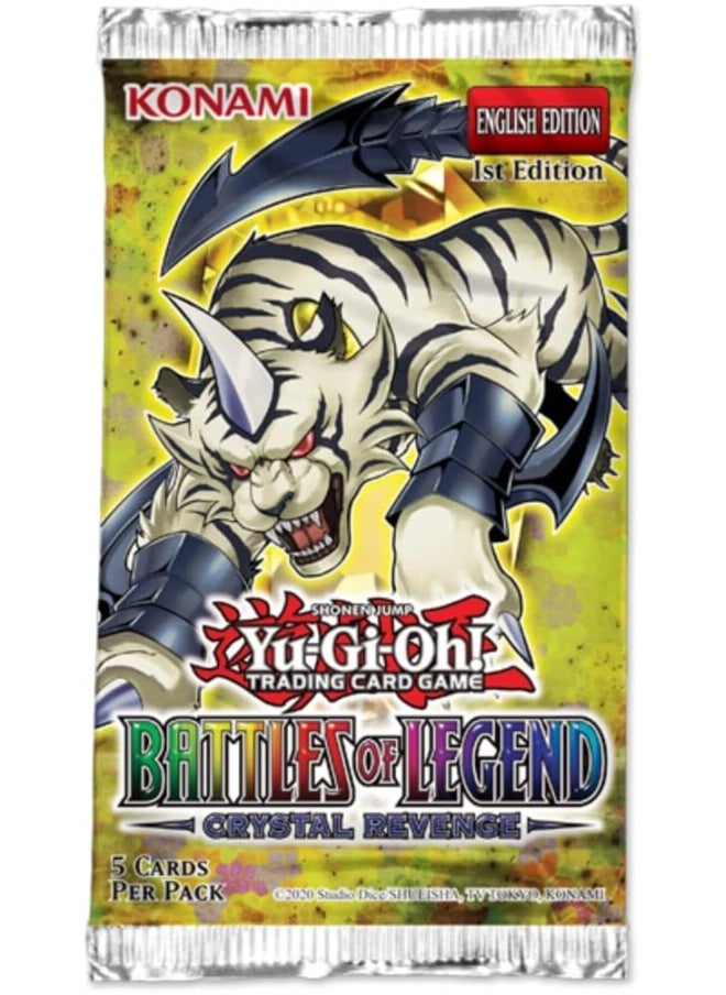 Konami Yu-Gi-Oh! TCG: Battles Of Legend: Crystal Revenge Single Pack (Assorted 1 Piece)  - Image 3