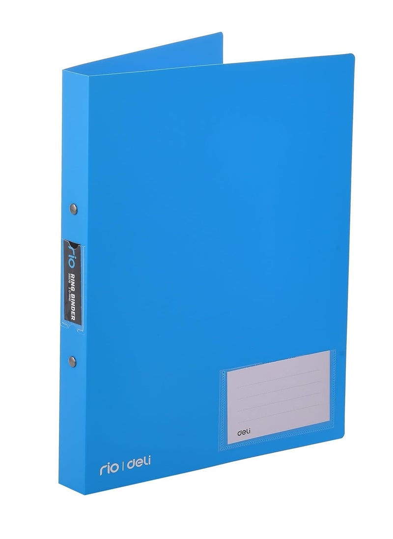 Deli - A4 Size Two Ring Binder With 1 Inch Width Assorted Colours - Image 1