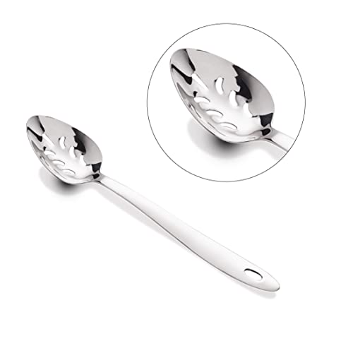 Shri & Sam Stainless Steel Onida Small Basting Slotted Spoon - Image 2