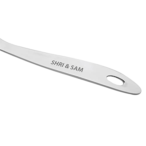 Shri & Sam Stainless Steel Onida Small Basting Slotted Spoon - Image 3