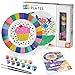 MindWare Paint Your Own Porcelain Plates Kit Includes 2 Porcelain Plates 12 Paints 2 Paint Brushes and 2 Stands - Image 3