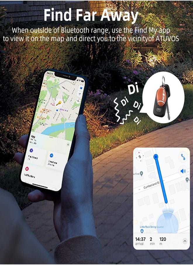 Generic - Key Finder, Bluetooth Luggage Tracker Works with Apple Find My (iOS Only), Item Locator for Key, Luggage, Backpack, Pet, IP67 Waterproof - Image 1