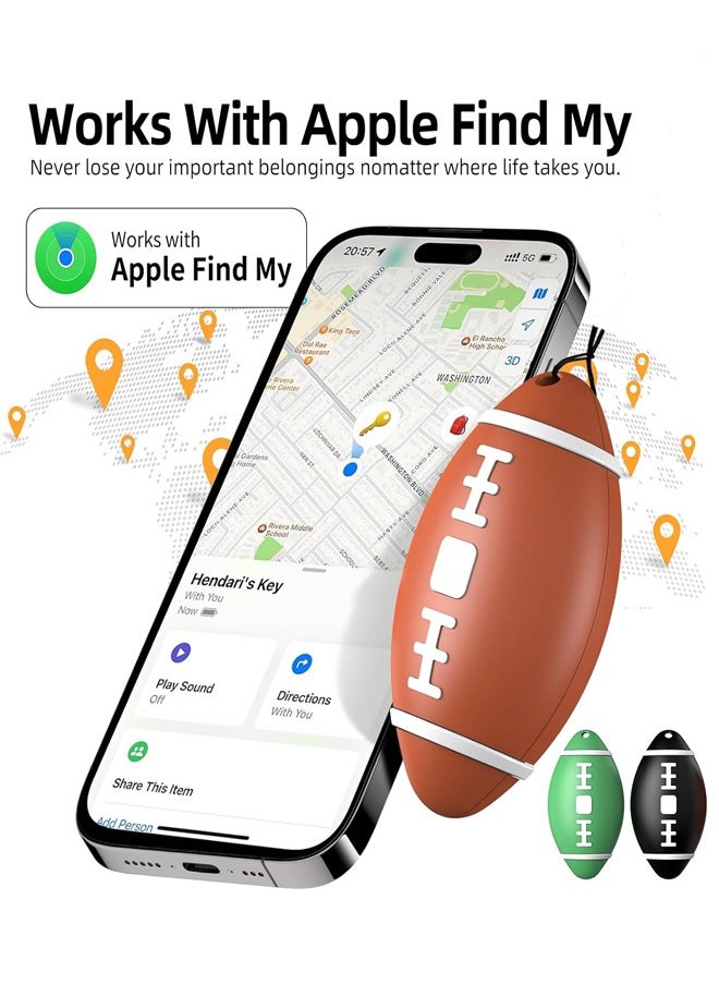 Generic - Key Finder, Bluetooth Luggage Tracker Works with Apple Find My (iOS Only), Item Locator for Key, Luggage, Backpack, Pet, IP67 Waterproof - Image 1
