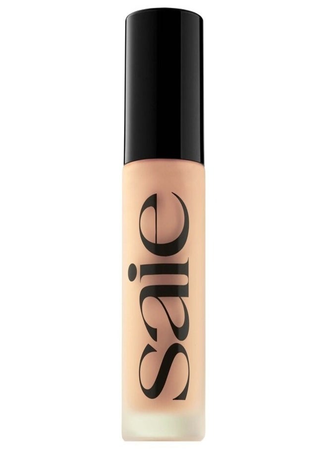 Saie SAIE  Glowy Super Skin Tint Foundation with Hyaluronic Acid , 8 Light Warm Undertones 30ml - Lightweight, Hydrating Coverage  - Image 1