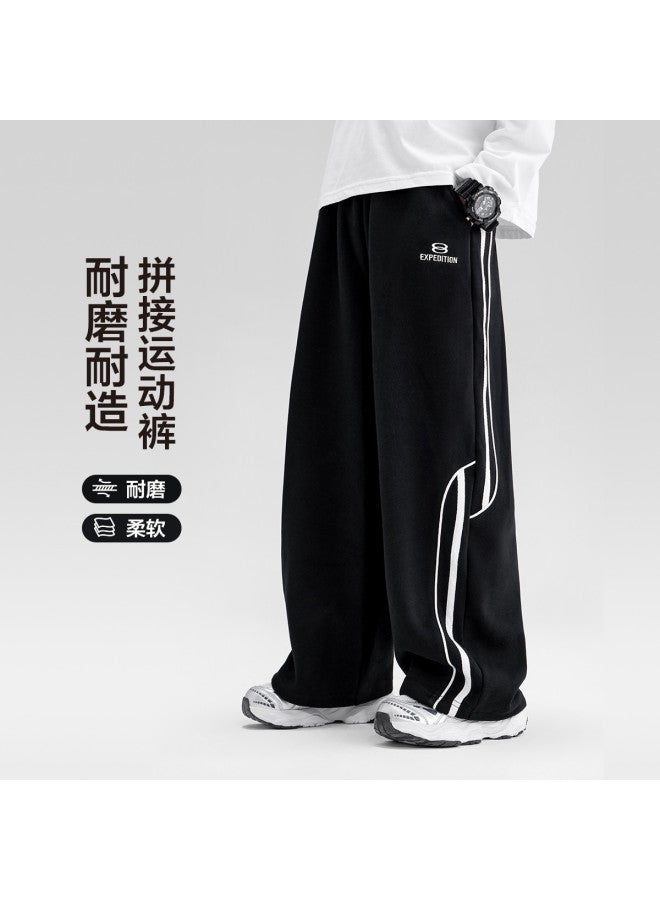 Zuoxi Boys' Sport Pants Kids Wide-leg Trousers Loose-fit Pants For Big Boys Spring/autumn 2025 New Stylish Long Pants - Image 2