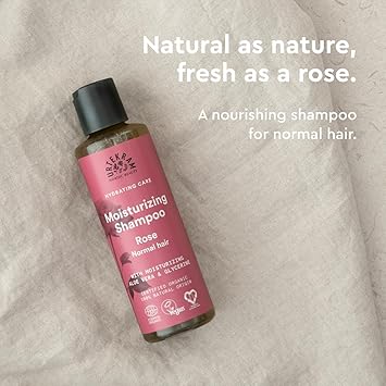 Urtekram Shampoo Rose Normal Hair 250 mlVegan Organic Moisturizing Natural Origin - Image 2