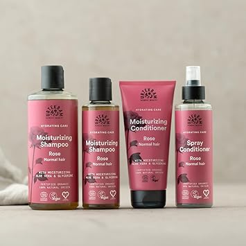 Urtekram Shampoo Rose Normal Hair 250 mlVegan Organic Moisturizing Natural Origin - Image 5