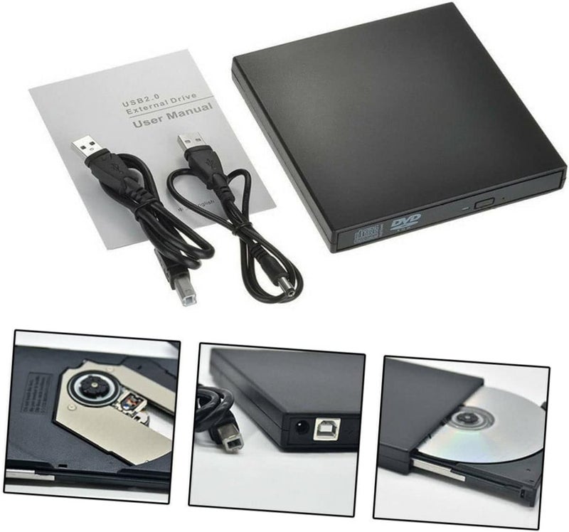 Storage burden minimized build Portable USB External CD Rw Optical Drive Compact Design CD Burner for Compatible with Laptops and Desktops High Speed Data Transfer Plays CD DVD Vcd KSA market popular practical build Newly stocked local goods Modern color selections Ready goods scheduled ship Upgraded general grade quality All season compatible build Moisture proof Low dust buildup Shop & home all-space compatible Room to room portable Longevity upgraded craftsmanship Multi-demand compliant quality Custom sizing alternatives Slow wear optimized quality Natural material Multi-market matching options Pre-stock well-packed goods Licensed warehouse stored goods Balanced universal design Easy transit optimized build Hanging space save Light sturdy raw material Water rust proof Low wear optimized design - Image 4